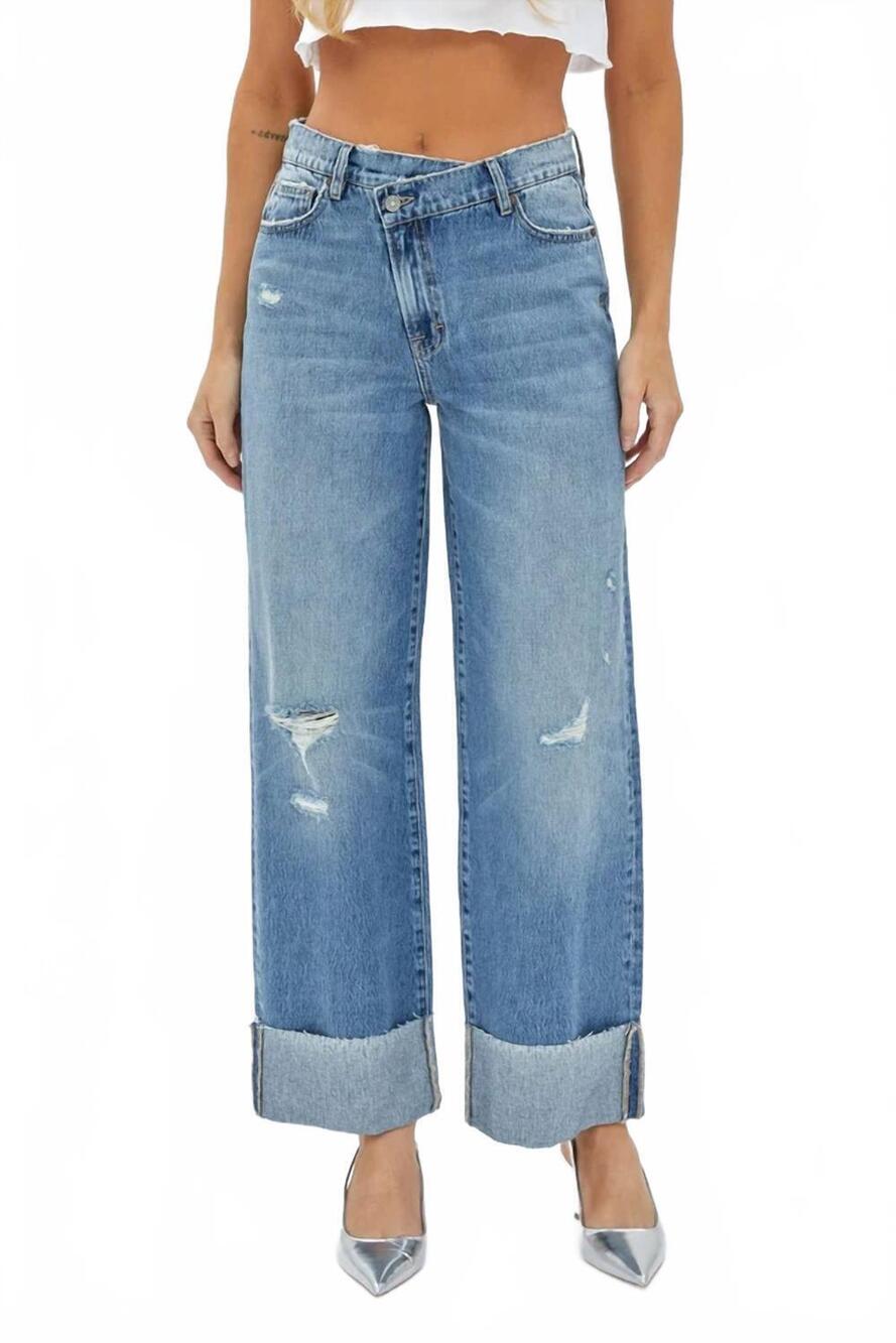 NEW HIDDEN logan jeans in medium wash